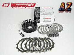 06+ Honda TRX450R TRX Wiseco Clutch Basket Cover Pressure Plate Inner Hub Kit