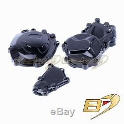 2009-2019 BMW S1000RR Carbon Fiber Engine Covers Left, Right and Clutch Cover
