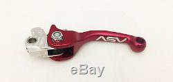 ASV F3 Red Brake + Clutch Levers Kit Pair Pack Hot Dust Covers CRF XR Universal