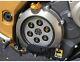 Aprilia Dorsoduro 750 Clear Clutch Cover Kit 08-12 Black & Gold Titanium Screws