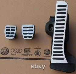 Audi A3 8P original pedal pads caps RHD right hand drive S3 RS3 Pedale covers