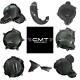 Beta 125 Rr 2018 Carbon Clutch+ignition Cover Engine Case + Exhaust Guard Kit