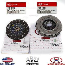 CLUTCH KIT set 2pcs COVER PLATE & DISC GENUINEVARIOUS HYUNDAI KIA 1.6L Turbo