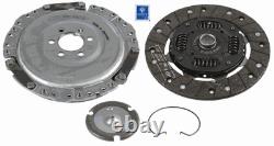 Clutch Kit 2 piece (Cover+Plate) fits VW GOLF Mk4 1.6 00 to 06 210mm Sachs New