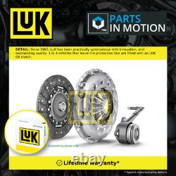 Clutch Kit 3pc (Cover+Plate+CSC) 240mm 624326434 LuK 1232791 1232811 1251311 New