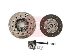 Clutch Kit 3pc (Cover+Plate+CSC) 240mm ACL1383 Apec 02M141671A 02M141671B New