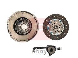 Clutch Kit 3pc (Cover+Plate+CSC) 240mm ACL1383 Apec 02M141671A 02M141671B New