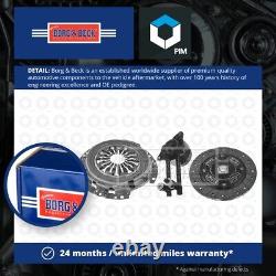 Clutch Kit 3pc (Cover+Plate+CSC) HKT1057 Borg & Beck Genuine Quality Guaranteed