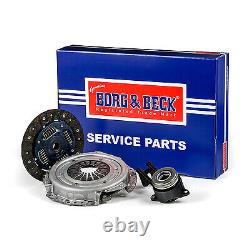 Clutch Kit 3pc (Cover+Plate+CSC) HKT1057 Borg & Beck Genuine Quality Guaranteed