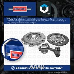 Clutch Kit 3pc (Cover+Plate+CSC) HKT1149 Borg & Beck Genuine Quality Guaranteed
