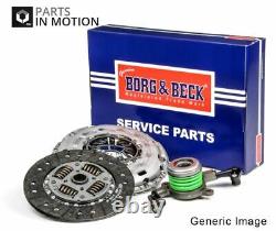 Clutch Kit 3pc (Cover+Plate+CSC) HKT1179 Borg & Beck Genuine Quality Guaranteed