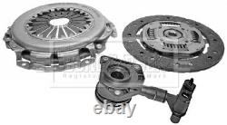 Clutch Kit 3pc (Cover+Plate+CSC) HKT1179 Borg & Beck Genuine Quality Guaranteed