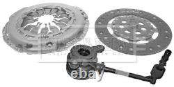 Clutch Kit 3pc (Cover+Plate+CSC) HKT1319 Borg & Beck Genuine Quality Guaranteed