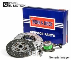 Clutch Kit 3pc (Cover+Plate+CSC) HKT1396 Borg & Beck Genuine Quality Guaranteed