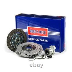 Clutch Kit 3pc (Cover+Plate+CSC) HKT1421 Borg & Beck 093185900 1606556 24422061