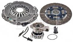 Clutch Kit 3pc (Cover+Plate+CSC) HKT1421 Borg & Beck 093185900 1606556 24422061