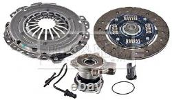 Clutch Kit 3pc (Cover+Plate+CSC) HKT1421 Borg & Beck Genuine Quality Guaranteed