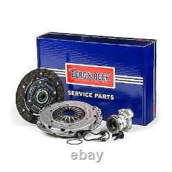Clutch Kit 3pc (Cover+Plate+CSC) HKT1421 Borg & Beck Genuine Quality Guaranteed