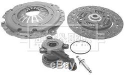 Clutch Kit 3pc (Cover+Plate+CSC) HKT1421 Borg & Beck Genuine Quality Replacement