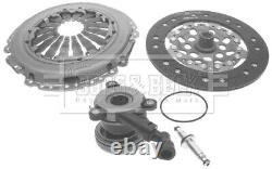 Clutch Kit 3pc (Cover+Plate+CSC) HKT1444 Borg & Beck Genuine Quality Guaranteed