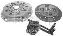 Clutch Kit 3pc (Cover+Plate+CSC) HKT1445 Borg & Beck Genuine Quality Guaranteed