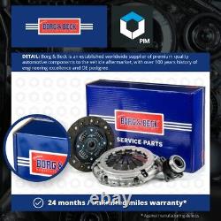 Clutch Kit 3pc (Cover+Plate+CSC) HKT1458 Borg & Beck Genuine Quality Guaranteed