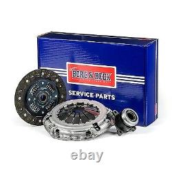 Clutch Kit 3pc (Cover+Plate+CSC) HKT1458 Borg & Beck Genuine Quality Guaranteed
