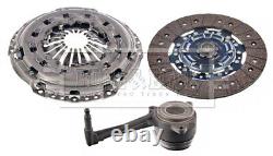 Clutch Kit 3pc (Cover+Plate+CSC) HKT1576 Borg & Beck Genuine Quality Guaranteed