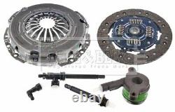 Clutch Kit 3pc (Cover+Plate+CSC) HKT1582 Borg & Beck Genuine Quality Guaranteed