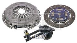 Clutch Kit 3pc (Cover+Plate+CSC) HKT1584 Borg & Beck Genuine Quality Guaranteed