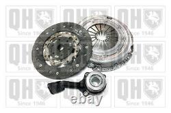 Clutch Kit 3pc (Cover+Plate+CSC) QKT4702AF Quinton Hazell Top Quality Guaranteed