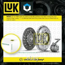 Clutch Kit 3pc (Cover+Plate+CSC) fits ALFA ROMEO 159 2.4D 05 to 12 240mm LuK New