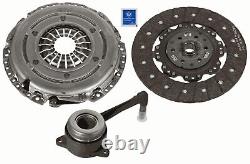 Clutch Kit 3pc (Cover+Plate+CSC) fits AUDI S1 8X 2.0 14 to 18 CWZA 240mm Sachs