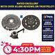 Clutch Kit 3pc (cover+plate+csc) Fits Audi S1 8x 2.0 14 To 18 Cwza 240mm Sachs