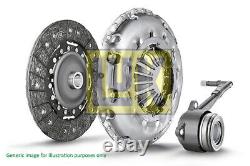 Clutch Kit 3pc (Cover+Plate+CSC) fits AUDI S3 8P 2.0 06 to 13 240mm LuK Quality