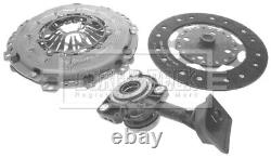 Clutch Kit 3pc (Cover+Plate+CSC) fits CITROEN C4 PICASSO Mk1 1.6D 10 to 13 B&B