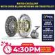 Clutch Kit 3pc (cover+plate+csc) Fits Dacia Sandero Mk2 1.5d 2008 On K9k838 Luk