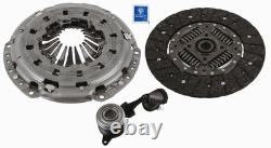 Clutch Kit 3pc (Cover+Plate+CSC) fits FIAT DUCATO 250 2.3D 2006 on 250mm Sachs