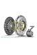 Clutch Kit 3pc (cover+plate+csc) Fits Fiat Qubo 225 1.3d 2008 On 220mm Luk New