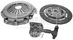 Clutch Kit 3pc (Cover+Plate+CSC) fits FORD C-MAX 1.8 07 to 10 Q7DA B&B Quality