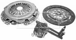 Clutch Kit 3pc (Cover+Plate+CSC) fits FORD FIESTA Mk5 TDCi 1.4D 03 to 08 B&B New