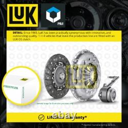Clutch Kit 3pc (Cover+Plate+CSC) fits FORD FIESTA Mk5 TDCi 1.6D 04 to 09 220mm