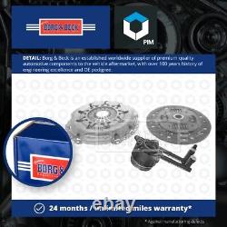 Clutch Kit 3pc (Cover+Plate+CSC) fits FORD FIESTA Mk6 TDCi 1.6D 2008 on B&B New