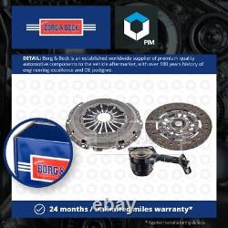 Clutch Kit 3pc (Cover+Plate+CSC) fits FORD FOCUS C-MAX TDCi 2.0D 03 to 05 B&B