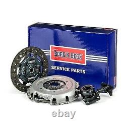 Clutch Kit 3pc (Cover+Plate+CSC) fits FORD FOCUS Mk2 1.6 06 to 12 B&B Quality