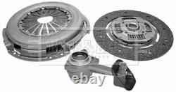 Clutch Kit 3pc (Cover+Plate+CSC) fits FORD TRANSIT 2.0D 02 to 06 B&B Quality New