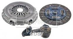 Clutch Kit 3pc (Cover+Plate+CSC) fits FORD TRANSIT 2.2D 06 to 14 B&B Quality New