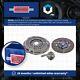 Clutch Kit 3pc (cover+plate+csc) Fits Ford Transit 2.2d 2011 On B&b 1727159 New