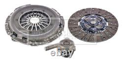 Clutch Kit 3pc (Cover+Plate+CSC) fits FORD TRANSIT 2.2D 2011 on B&B 1727159 New
