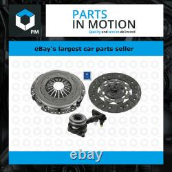 Clutch Kit 3pc (Cover+Plate+CSC) fits FORD TRANSIT CONNECT 1.5D 2015 on 240mm